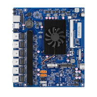 Intel Core I5 6200U Dual Core 2.3Ghz 6 Lan 82574L GbE Ethernet Soft Router Industrial Firewall Mainboard