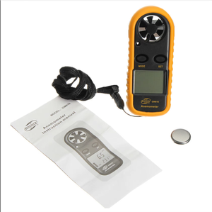 Anemômetro <span class=keywords><strong>Digital</strong></span> Medidor de Velocidade do Vento <span class=keywords><strong>GM816</strong></span> com Faixa de Temperatura de -10~45 e Resolução de 0.1 - Product Image 2