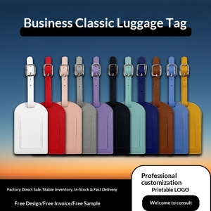 Porte-billet d'embarquement transfrontalier épaissi, avec couvercle rabattable <span class=keywords><strong>vertical</strong></span> et horizontal, rangement intégré, livré avec sac, papier de signature gratuit et étiquette de bagage - Product Image 2