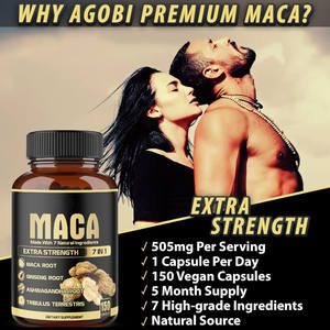 Complément en Gélules de <span class=keywords><strong>Maca</strong></span> Naturel Plus Pour Homme Pilules Énergétiques Puissantes Vitamines Pour Adultes Ne Convient Pas Aux Nouveau-nés ou Aux Femmes Enceintes - Product Image 5