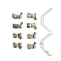 Clips neutres 0494736020 du kit de réparation de plaquettes de frein pour TOYOTA COASTER