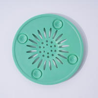 Crépine de vidange en plastique durable, flexible et multicolore, attrape-cheveux pour lavabo, baignoire et douche