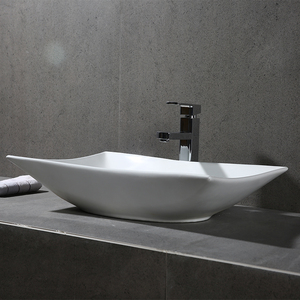 <span class=keywords><strong>Lavabo</strong></span> <span class=keywords><strong>da</strong></span> <span class=keywords><strong>appoggio</strong></span> moderno YIDA bianco fatto a <span class=keywords><strong>mano</strong></span> in ceramica artistica per hotel e ville - Product Image 4