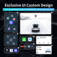 Boîte CarPlay AI Lancol CP-T63P Android 13 RK3562 2+16 Go CarPlay sans fil GPS FOTA pour CarPlay d'usine