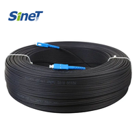 10M 15M 20M 30M 50M 100M cordon fibre optique intérieur extérieur 1 noyau G657A2 LC UPC connecteur SC FTTH cordon de raccordement 1310nm 1550nm