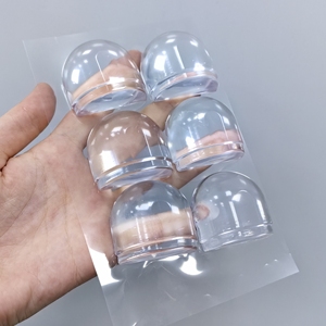 Boden wand puffers chutz, transparenter selbst klebender Tür stopper Kein Bohren für das Home Office Wände und Möbel schützen - Product Image 1