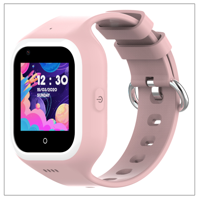 For KT21 Kids Smart Watch 4G LTE GPS SOS Video Call Activity Tracker 3MP Camera IP65 Waterproof Android Baby Monitor