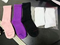 Chaussettes de sport unisexes en mélange de coton, nylon et spandex YZ, absorbant la transpiration, séchage rapide, pour la course à pied quotidienne et le basketball