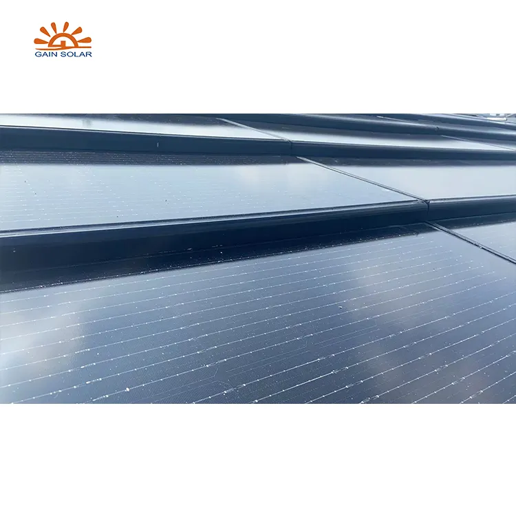 Sistema de montaje solar para uso doméstico, sistema de montaje de techo de aluminio para azulejo solar