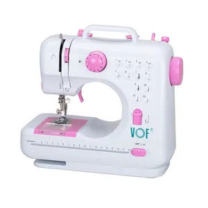 Vof FHSM 505 Series phổ biến trong nước đa chức năng overlock mini dễ dàng khâu máy may để sử dụng nhà FHSM 506 508 519 520