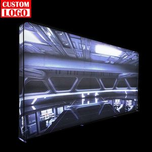 กล่องไฟ LED แบบกำหนดเอง กล่องไฟ LED Backlit จอแสดงผลผ้าแบบไดนามิก กล่องไฟ LED สำหรับภายนอกอาคาร - Product Image 1