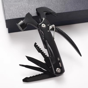 Marteau à griffes en acier inoxydable le plus vendu, pince multifonctionnelle pour l'extérieur, marteau à clous pour le <span class=keywords><strong>camping</strong></span>, brise-vitre <span class=keywords><strong>de</strong></span> voiture - Product Image 3