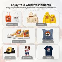 Máquina textil para camisetas, impresora Procolored de 30cm y 60cm, A3 + A3, DTF, para pequeñas empresas, Procolored F13
