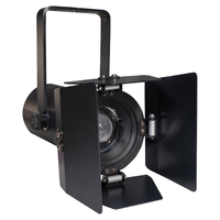 Nouveau projecteur LED Fresnel COB 50W blanc chaud ou blanc froid ou RGBL avec fonction zoom pour éclairage de scène, galeries, musées, centres commerciaux