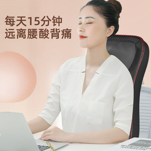 Massage Pillow 5581 Gold Kneading Heating Neck Back Waist Massage Cushion Plug-In Alternating Current - Product Image 2