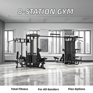 Equipo de ejercicio de fitness integral de 8 estaciones personalizado equipo de fitness de gimnasio multifunción con práctica de tríceps - Product Image 3