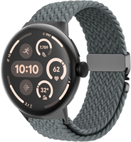 Bracelet de montre en nylon tissé élastique personnalisé Win-Win, boucle respirante en tissu, bracelet de remplacement pour Google Pixel Watch 3