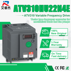 Convertisseur de fréquence ATV310HU22N4E, série ATV310, VFD triphasé 380-460V 2.2kW, variateur de vitesse ATV310HU22N4E, original, neuf - Product Image 1