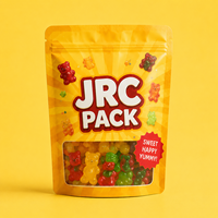 Sachets refermables personnalisés avec logo imprimé, anti-odeur, en Mylar, avec fermeture éclair, en aluminium scellé, à l'épreuve des enfants, pour l'emballage alimentaire (sushi, lait, bonbons)