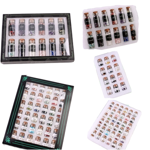 Nhỏ tinh thể tự nhiên sỏi chai mỏ tiêu chuẩn phổ biến khoa học thiết lập thơm mở rộng Đá May Mắn chúc lành chai - Product Image 2