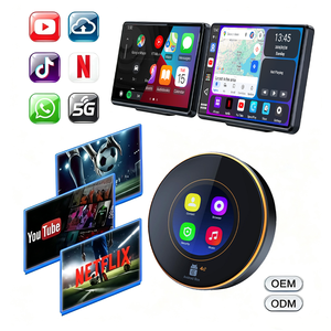 PlayAiBox per <span class=keywords><strong>BMW</strong></span> Android 15, Box AI Wireless <span class=keywords><strong>Carplay</strong></span> 8GB+128GB Qualcomm 6350 con GPS Integrato, Multimedia per Auto per YouTube e Netflix - Product Image 1