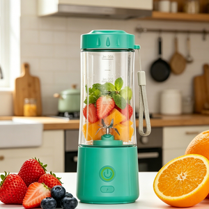 Licuadora Portátil para Exteriores, Fácil de Transportar, Mezcladora Eléctrica de Frutas, Carga USB, para Picnic y Preparación Diaria de Bebidas - Product Image 1