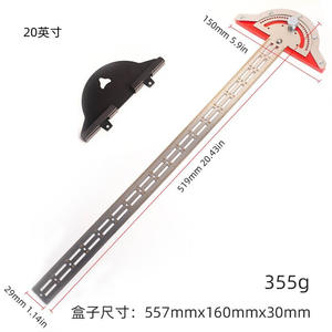 מד עובי משולב 32 צלעות, מד מרווח, 0.04-0.88 מ\\\"מ, מטרי ואימפריאלי, עם תפס פליז - Product Image 4