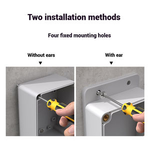 Boîte électrique étanche ATEER IP67, 280 modèles, boîte de jonction extérieure en plastique ABS pour projet électronique - Product Image 2