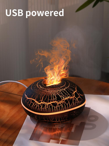 Nuevo Humidificador USB Mini Volcán Luminoso con Luz Ambiental Silenciosa para Dormitorio y Hogar - Product Image 2