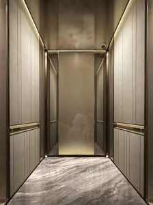 Ascensor de Pasajeros Moderno de 800 kg, sin Engranajes, con Cabina de Acero Inoxidable para Edificios de Oficinas en China - Product Image 3