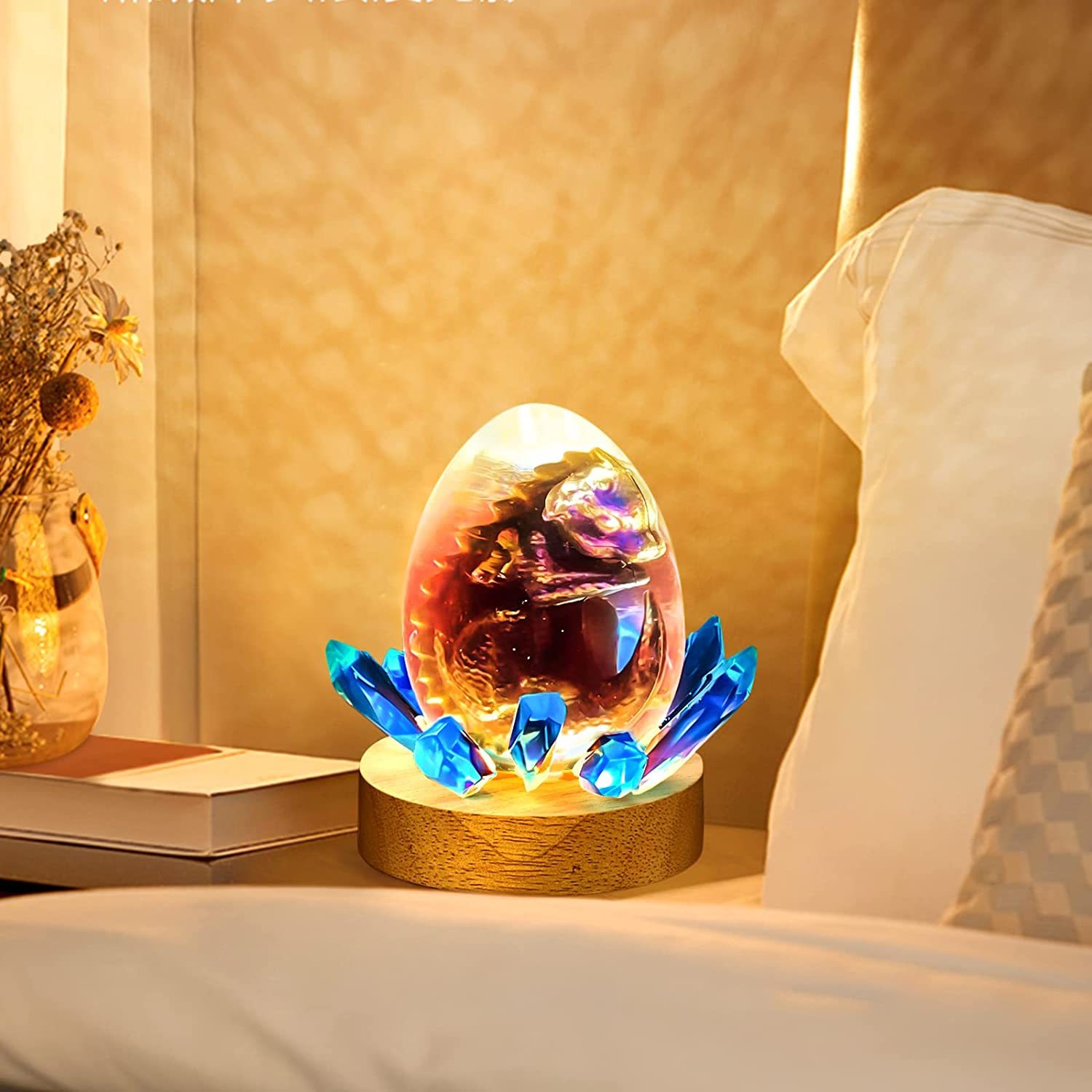 Yayatty 3D Dragon Egg Epoxy Resin Molds Set, Dragon Egg Resin Mold Silicone with Lamp Base, Dragon Silicone Mold Set for DIY Resin Epoxy Casting Craft, Home Decoration, Gift Yayatty 3D Dragon Egg Epoxy Resin Molds Set, Dragon Egg Resin Mold Silicone with Lamp Base, Dragon Silicone Mold Set for DIY Resin Epoxy Casting Craft, Home Decoration, Gift