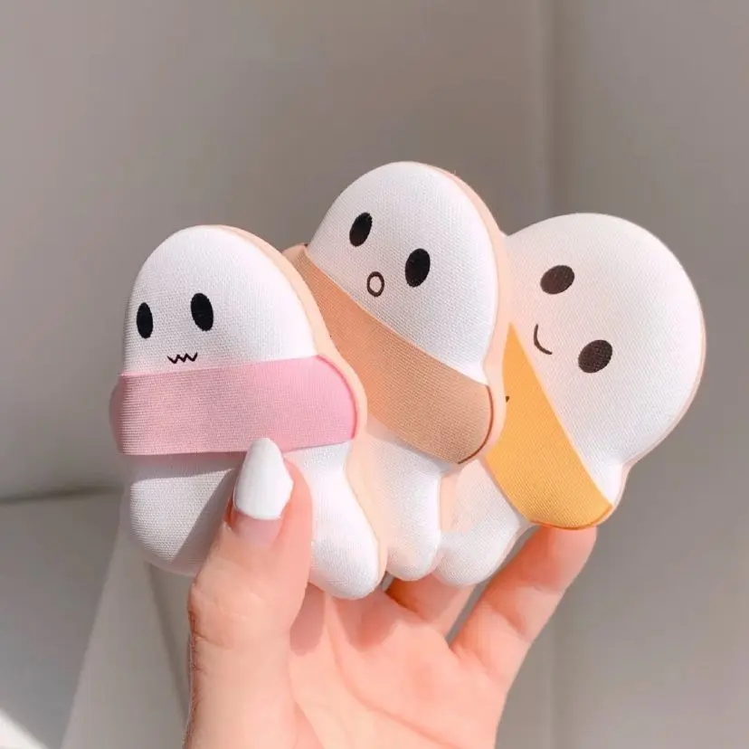 Individually packaged cute air cushion puff wet and dry powder powder makeup tools egg can be used on behalf of hair AG2412