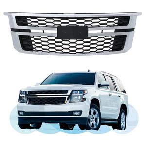 Rejilla Delantera para Chevrolet Suburban, Color Negro Brillante, Diseño de Panal de Abeja, 2015-2020, Mejora de Diseño - Product Image 2