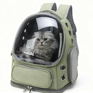 <span class=keywords><strong>Sac</strong></span> de transport pour chat et chien, <span class=keywords><strong>sac</strong></span> pour animaux de compagnie, portable, double épaule, respirant, capacité moyenne, capsule spatiale, vision, dureté moyenne - Product Image 2