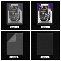 Nouveau porte-cartes en plastique Top Loader Unicorn 35PT 3x4