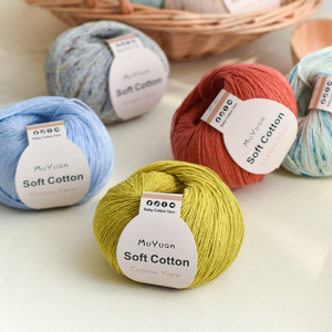 Filato 100% <span class=keywords><strong>Cotone</strong></span> Pettinato Mercerizzato Antibatterico Anti-Pilling <span class=keywords><strong>per</strong></span> Amigurumi, Sciarpe, Cuscini, Lavorazione a Maglia e <span class=keywords><strong>Uncinetto</strong></span> Fai-da-te - Product Image 4