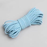 Cordon élastique rond en polyester de 8 à 25 mm avec âme en latex pour cordons de vêtements et lanières – Vente en gros