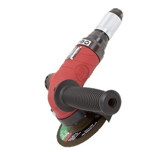 Amoladora Angular Neumática Shinano con Rueda de 3.2 mm, Escape Lateral, Ángulo Recto, Compatible con Abrasivos Recubiertos - Product Image 3