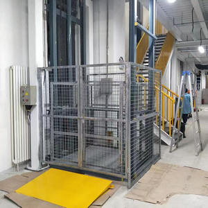 2-6 lantai kapasitas <span class=keywords><strong>5000kg</strong></span> gudang pabrik menggunakan hidrolik kargo <span class=keywords><strong>Lift</strong></span> CE barang disesuaikan kargo kargo angkat - Product Image 1