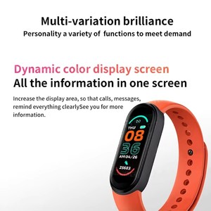 Vente en gros Nouveau M6 Smart Bracelet Santé Fréquence Cardiaque Smart Band Montre Horloge Étanche Fitness Tracker Pression Artérielle Smart Band M5 - Product Image 5