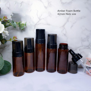 100Ml 120Ml 150Ml 200Ml <span class=keywords><strong>220Ml</strong></span> 250Ml Xà Phòng Dispenser Nhựa Rỗng Hổ Phách Bọt Bơm Chai - Product Image 1