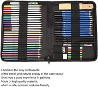 Ensemble de crayons à dessin professionnels en bois écologiques pour Halloween, avec mines colorées de qualité 3,8 mm, emballage en sac zippé, promotionnel