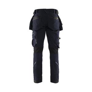 BLAKLADER - 199816448699D96 Pantalon Craftsman Stretch dans les 4 sens X1900 Marine foncé/Noir-PANTALON DE TRAVAIL EAN 7330509686577 - Product Image 2