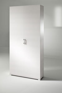 Armoire à miroir moderne pour salon et chambre à coucher avec portes coulissantes, armoire à 2 portes avec tiroirs, armoire pour enfants - Product Image 2