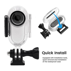 YEAH 30M impermeable cubierta protectora subacuática carcasa de buceo para <span class=keywords><strong>Insta</strong></span> <span class=keywords><strong>360</strong></span> <span class=keywords><strong>Go</strong></span> 2 <span class=keywords><strong>Go2</strong></span> accesorios de cámara - Product Image 5