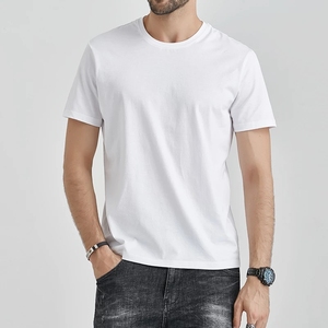 Los fabricantes de ropa personalizada imprimen bajo demanda Camisetas cuello redondo sublimación camisa espacios en blanco camiseta para Diy - Product Image 3