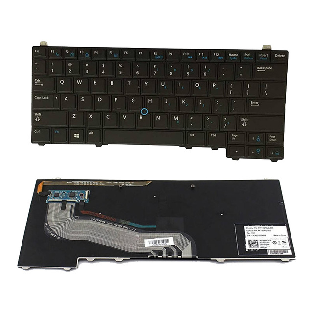 Factory Keyboard for Dell Replacement Laptop Keyboard for Dell Latitude E5440 E5450 Series Laptop US Layout Notebook Keyboards
