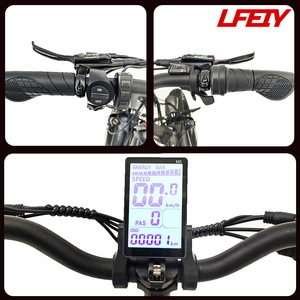 Pneus de 20*4 pouces de large, batterie au lithium 48V 15AH, moteur sans balais, cadre en alliage d'aluminium - vélo électrique pliable - Product Image 4