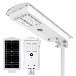 スマート屋外道路と庭のLiFePO4バッテリー25w 30w統合電力エネルギーソーラーLed街路灯モーションセンサー - Product Image 2