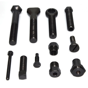 Vô Tích Nắng Tùy Chỉnh Giả Mạo Cấp 8.8 10.9 Màu Đen Oxit Bóng Nhà Máy Máy Móc 40Cr Đầu Tròn Hình Bầu Dục Lót Bu Lông M30 - Product Image 3